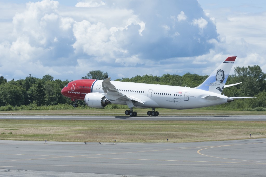 Norwegian Air takeoff