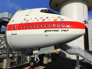 Boeing 747 at museum