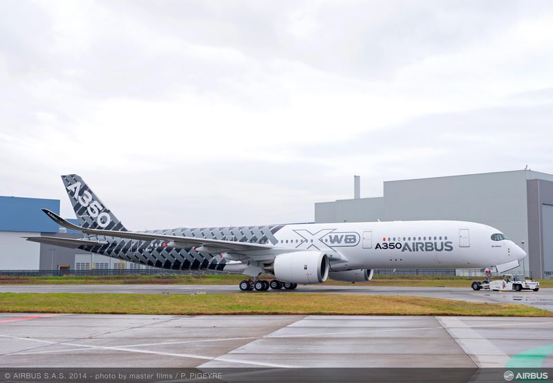 Airbus A350 Carbon Livery