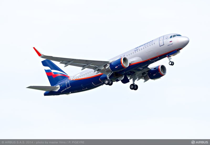 Aeroflot Sharklet A320