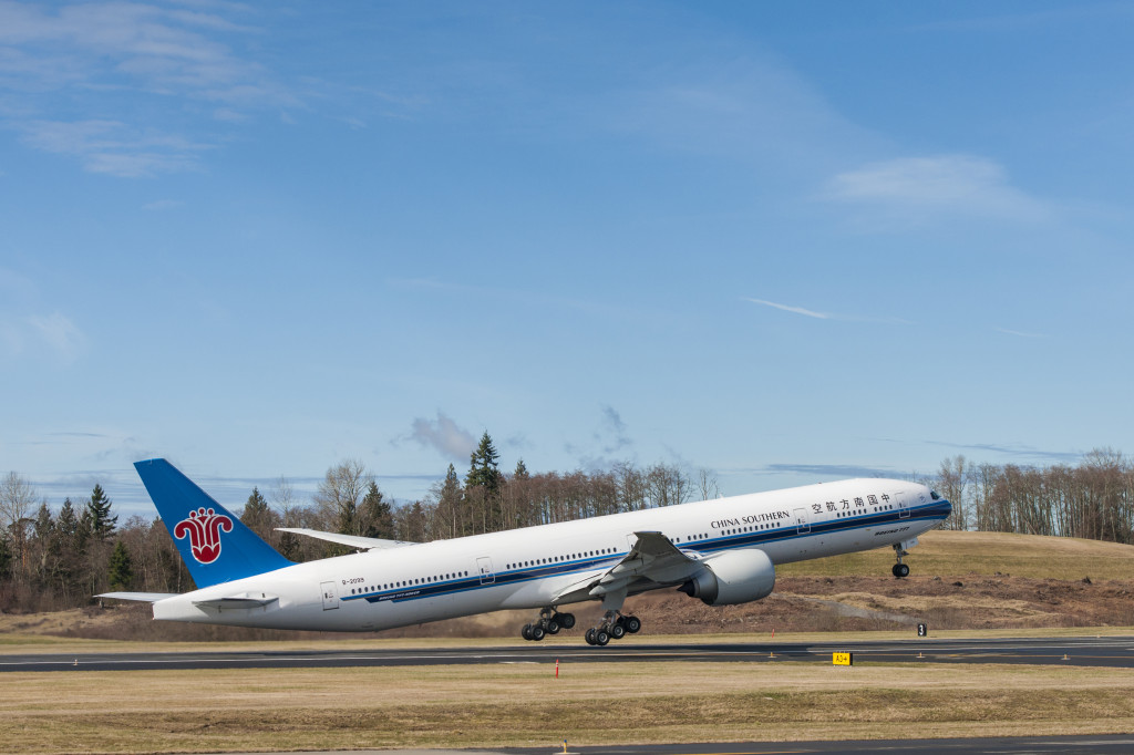 777 China Southern Delivery Event