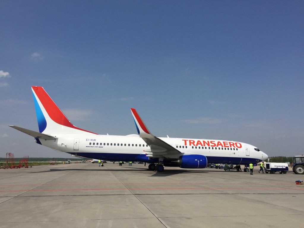 Transaero Airlines new livery
