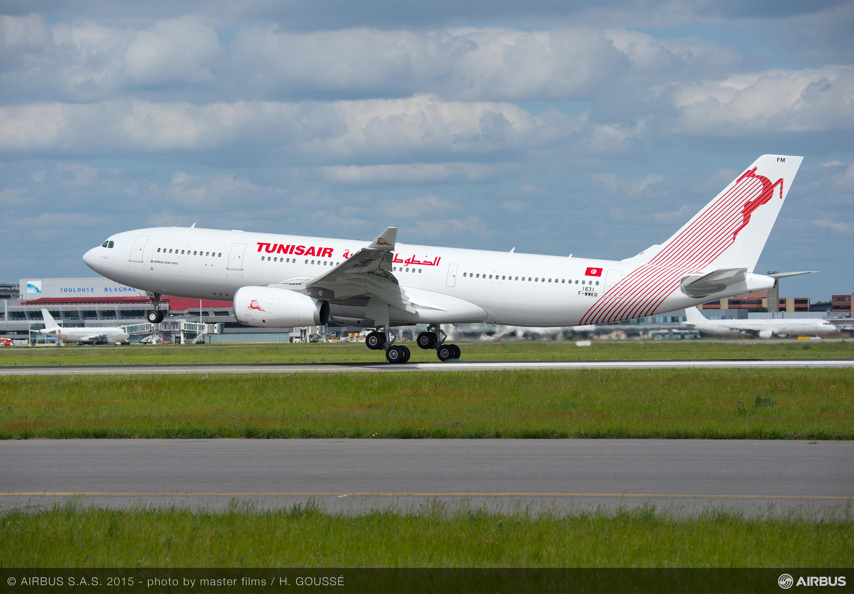 Tunisairs First Airbus A330 Delivered Airport Spotting