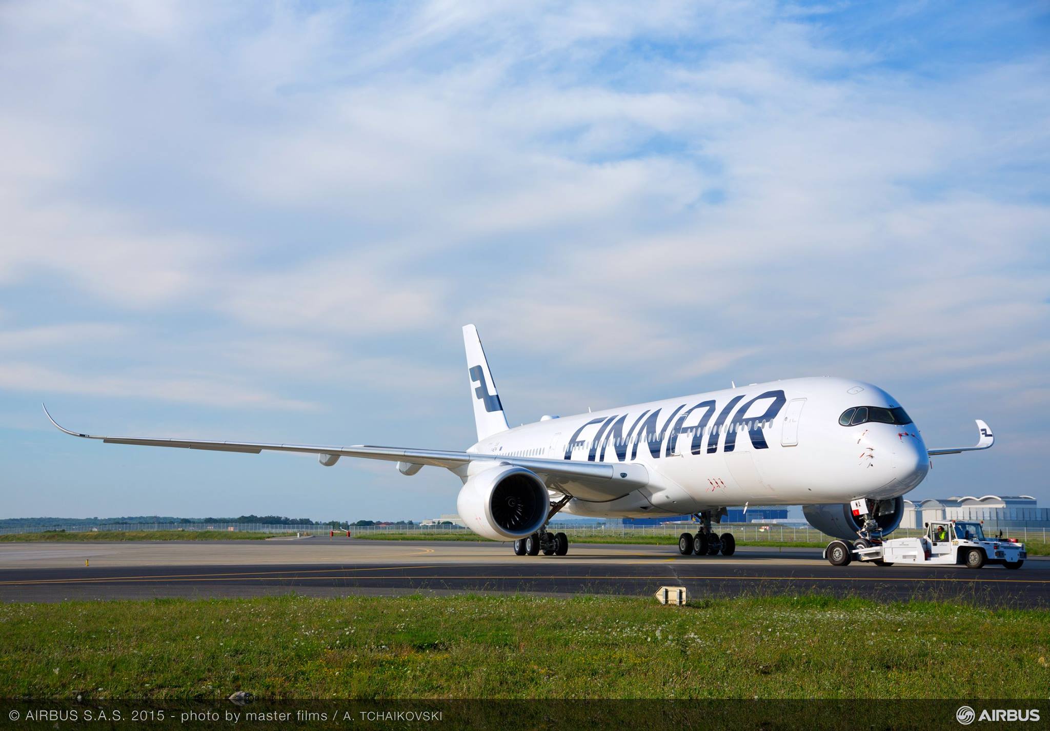 First Finnair A350 Rolled Out Of Paint Shop