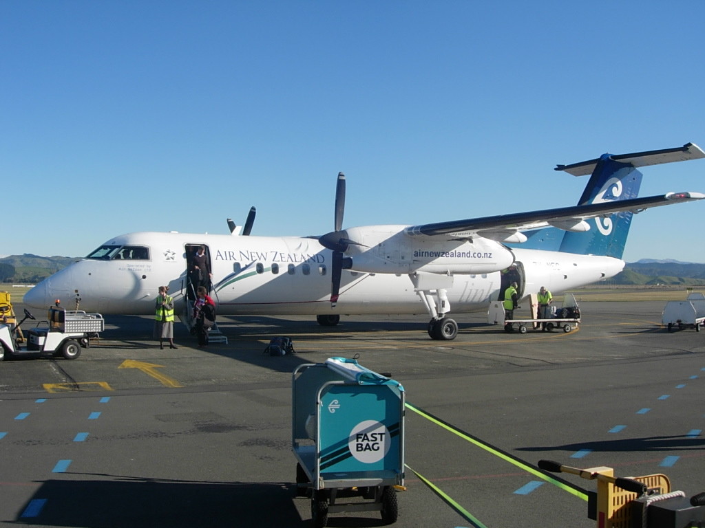 Air New Zealand at Napier Airport