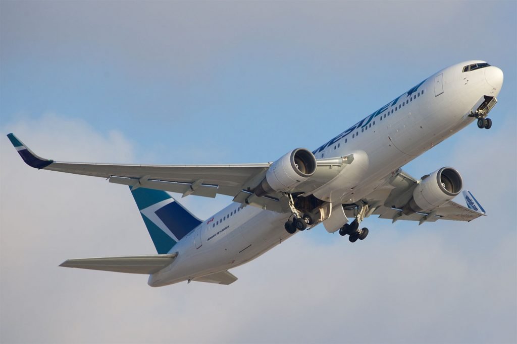 By BriYYZ from Toronto, Canada (WestJet Boeing 767-300ER C-GOGN) [CC BY-SA 2.0 (http://creativecommons.org/licenses/by-sa/2.0)], via Wikimedia Commons
