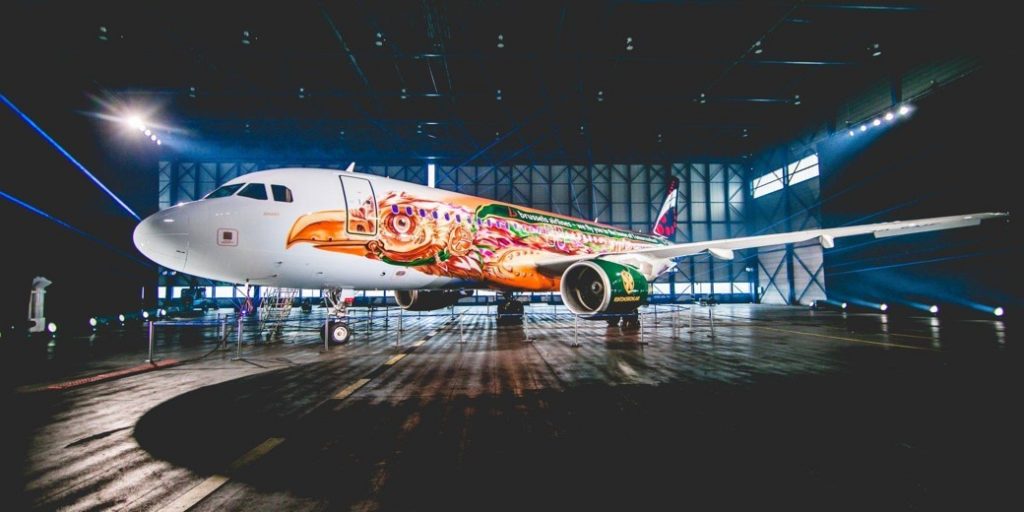 Brussels Airlines Tomorrowland A320