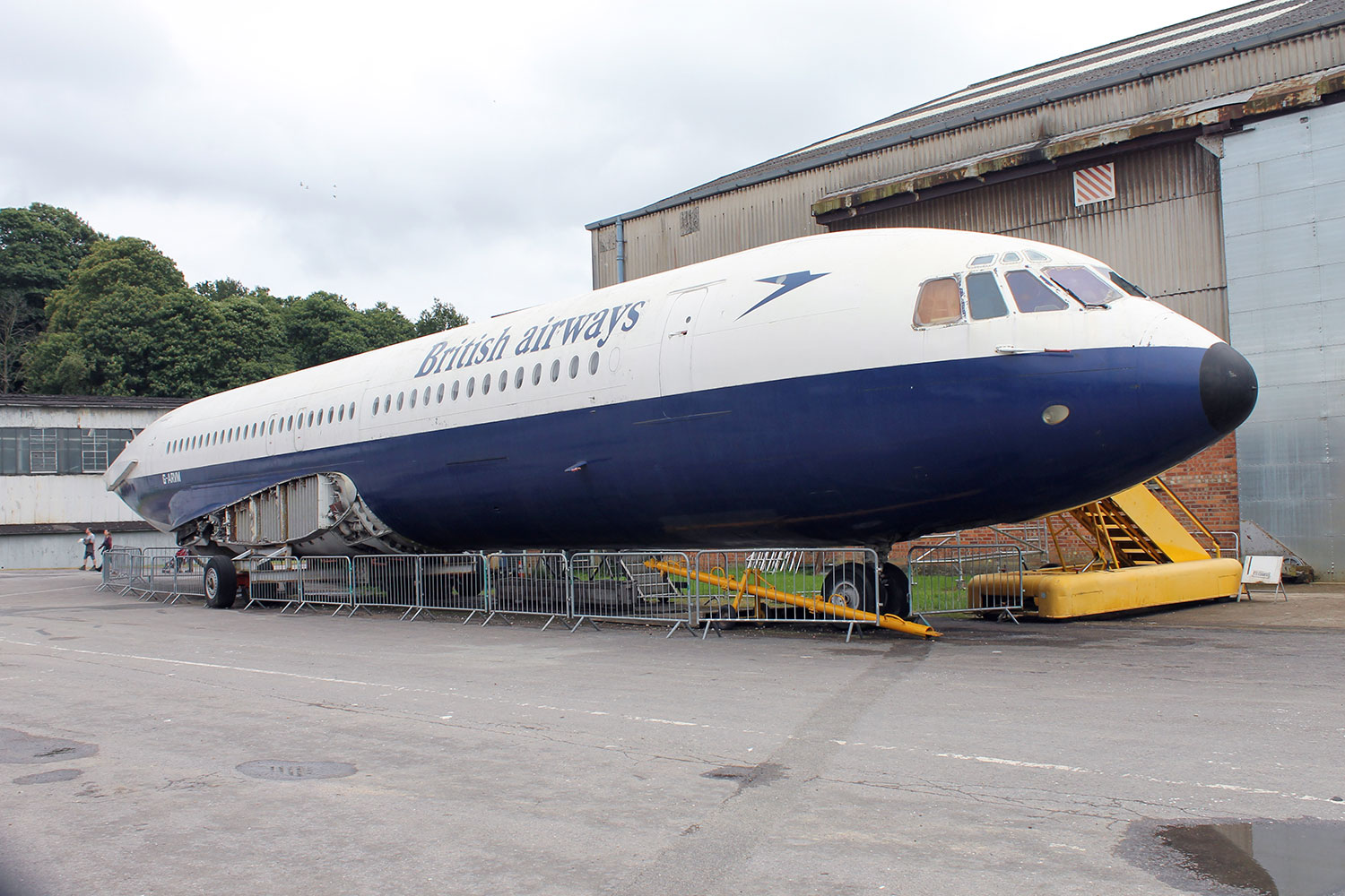 British Airways VC10 at Brooklands