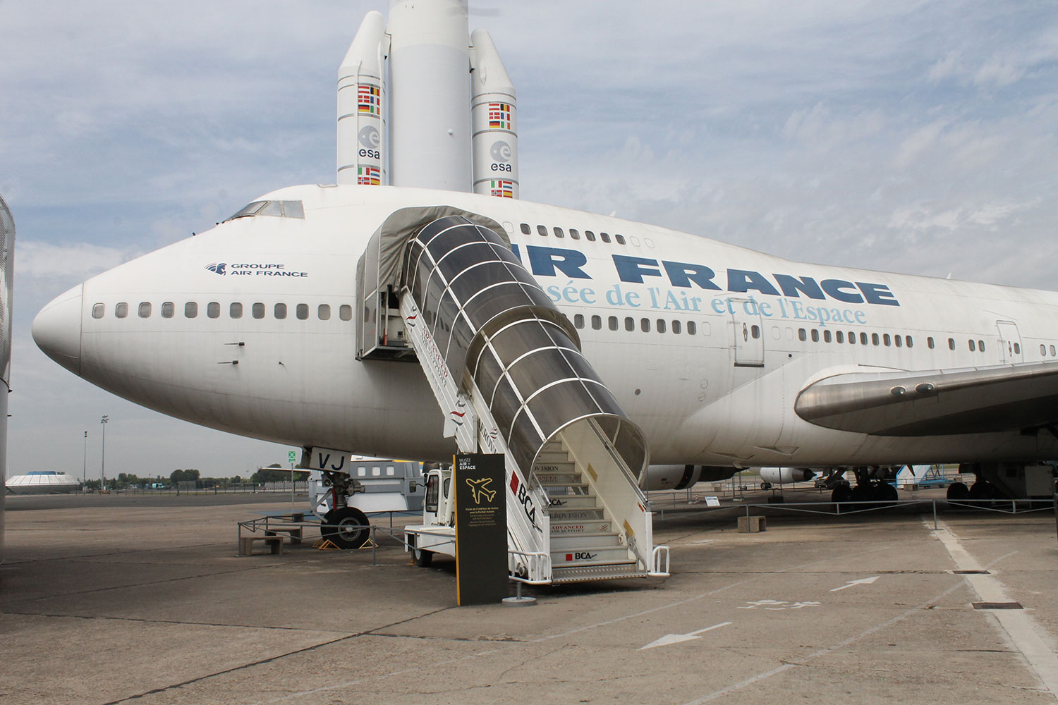 Paris Le Bourget Air France Boeing 747-100 F-BPVJ