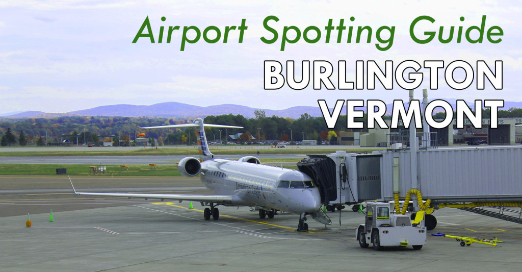 Spotting at Burlington Airport, Vermont