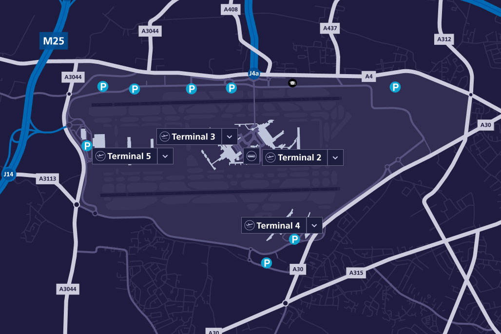 London Heathrow Terminals Airline Guide - Airport Spotting