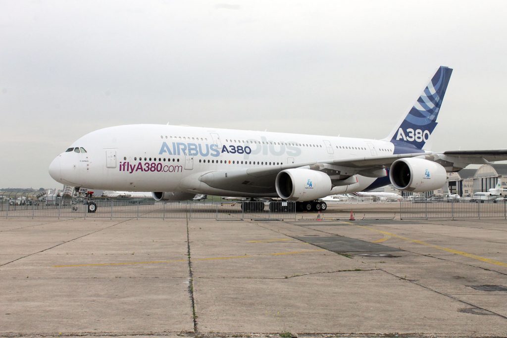 Le Bourget Airbus A380