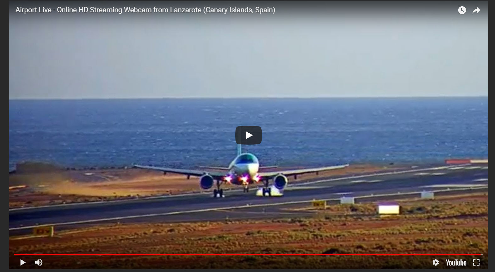 New Lanzarote Airport Webcam - Canary Islands Action - Airport Spotting