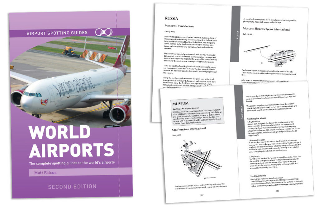 world airports spotting guides