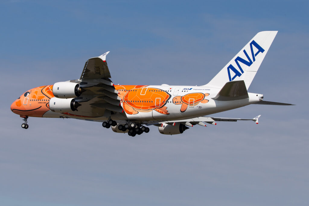 ANA's Unique Airbus A380 Fleet: What Makes the 'Flying Honu' So